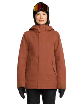 Damska kurtka snowboardowa Volcom - Stoney Shadow Ins (henna)