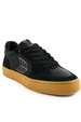 Buty Cariuma -  Vallely Pro Gum Black Suede and Cordura Ash Grey Logo Sneaker