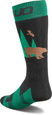 Skarpety Thirty Two - Double (black/green)