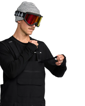 Spodnie snowboardowe Volcom - Roan BIb Overall (black)