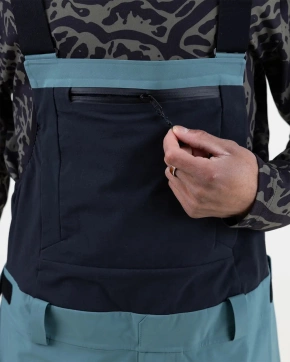 Spodnie snowboardowe Jones - Shralpinist Stretch Recycled 3L Bib (coffee brown)