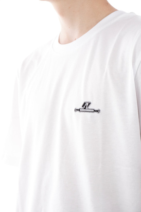 Koszulka Ace - Mini Truck Embroidered white