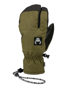 Rękawice snowboardowe Crab Grab - Freak trigger (olive/reflective)