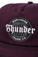 Czapka z daszkiem Thunder - Worldwide snap (maroon)