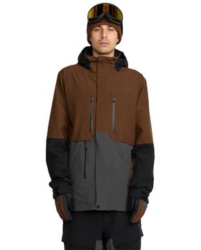 Kurtka snowboardowa Volcom - RNGE Stretch 30K (brown)
