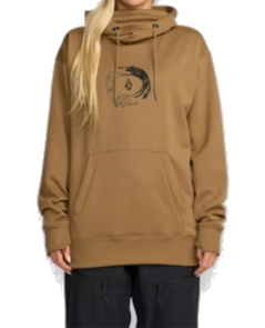 Damska bluza snowboardowa Volcom - Riding Hydro P/O (bronze)