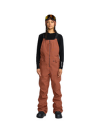 Damskie spodnie snowboardowe Volcom - Swift Bib Overall (hennna)