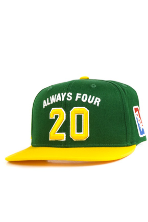 Czapka z daszkiem DGK - Team Indica Snapback (green)