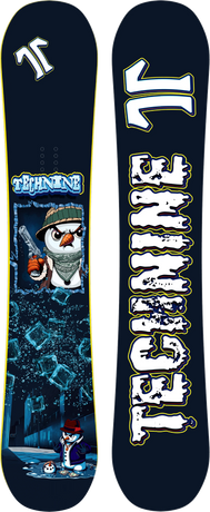 Deska snowboardowa Technine - Youmg Gun (black/White)