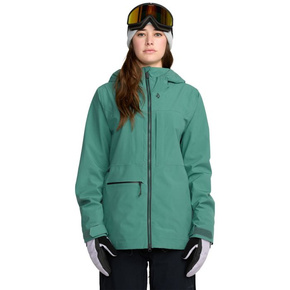 Damska kurtka snowboardowa Volcom - Cloudbreaker Stretch 30K (spruce green)