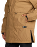 Damska kurtka snowboardowa Volcom - Qc Cruiser Ins Parka - (bronze)