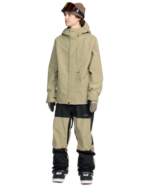 Kurtka snowboardowa Volcom - Dua Ins Gore-Tex (moss green)