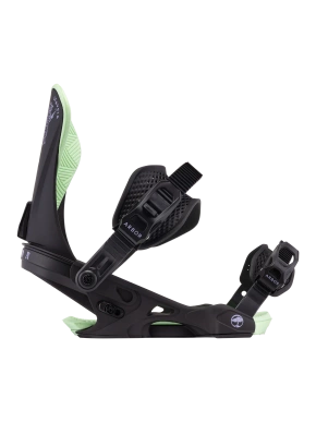 Damskie wiązania Arbor - Sequoia (black/mint)