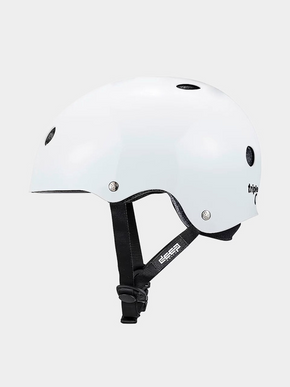 Kask Triple eight - Deep Cover Helmet (white glossy)