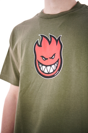 Koszulka Spitfire -  Bighead Mid Fill (military green)