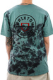 Koszulka BRIXTON - Crest II Stt (teal/black cloud)