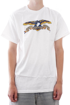 Koszulka Antihero - Eagle white/blue/multi