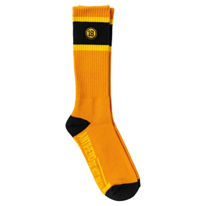 Skarpety Anti Hero - Hecho Por Embroidered Socks  (orange/yellow)