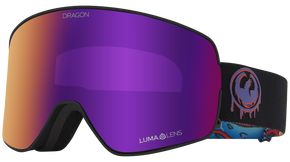 Gogle Dragon NFX2 - Rattled Lumalens Purple Ion + Lumalens Violet