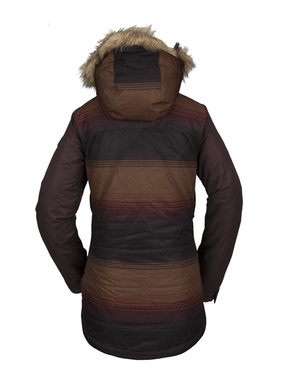 Damska kurtka snowboardowa Volcom - WMN Fawn Ins stripe