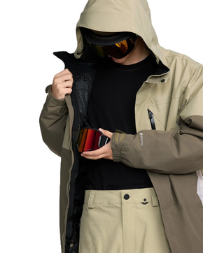 Kurtka snowboardowa Volcom - L Ins Gore-Tex (agave)