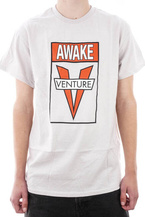 Koszulka Venture - Awake Ice grey/red/white/black