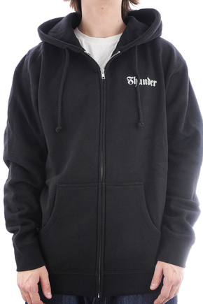 BluzaThunder - Zip Hoodie Worldwide (black/grey/green)