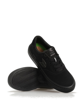 Buty Cariuma -  Naioca Pro All Black Suede and Canvas Ahs Grey Logo