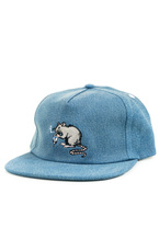 Czapka z daszkiem Real - Street Cleaner (Bleached Denim)