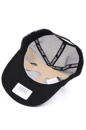 Czapka z Daszkiem Santa Cruz - Johnson Danger Zone Lips (white/black)