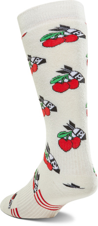 Damskie skarpety Thirty Two - Wmn Merino (white/red)