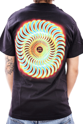 Koszulka Spitfire - Radioactive Classic Swirl (black)