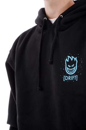 Bluza Spitfire x Atlantic Drift - Jelly Classic Pullover Hoodie black 