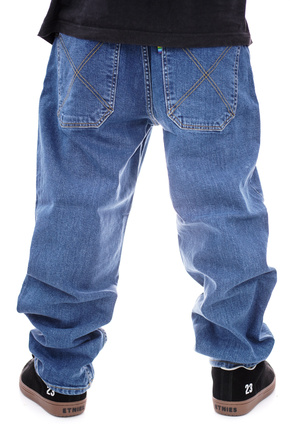 Spodnie Homeboy - x-tra BAGGY Denim WASHED BLUE