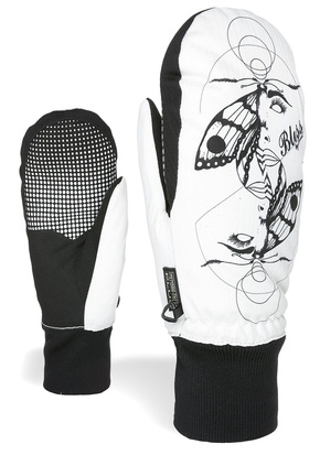 Damskie rękawice snowboardowe Level - Glove Coral Mitt white