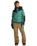 Damska kurtka snowboardowa Volcom - Estes Puff (spruce green)