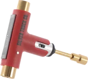 Klucz do deskorolki Silver - (red/gold)