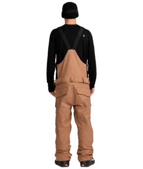 Spodnie snowboardowe Volcom - Roan BIb Overall (terra brown)