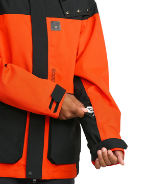 Kurtka snowboardowa Volcom -Kleveland - (orange shock)