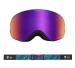 Gogle Dragon X2s - Black Pearl (LL purple Ion + LL amber free lens)