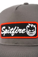 Czapka z daszkiem Spitfire - Courier Patch Snap (charcoal/black)