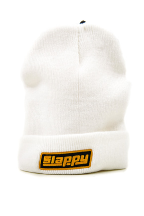 Czapka zimowa Slappy - OG Logo Roll Up Beanie (white)
