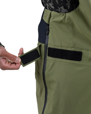 Spodnie snowboardowe Jones - MTN Surf Recycled Bibs (moss green)