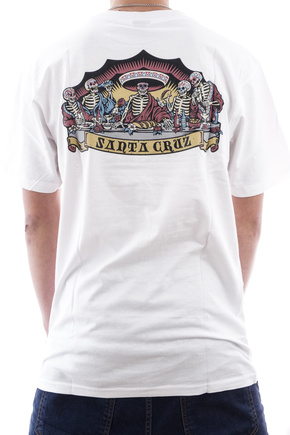 Koszulka Santa Cruz - Guzman Dead Diners (white)