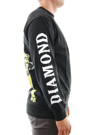 Longsleeve Diamond Supply Co. - Bulldogs Black