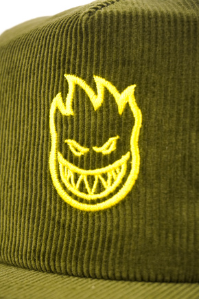 Czapka z daszkiem Spitfire - Bighead Snap (brown/gold