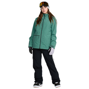Damska kurtka snowboardowa Volcom - Cloudbreaker Stretch 30K (spruce green)