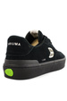 Buty Cariuma - Luan Pro All Black Suede Ivory Logo Sneaker