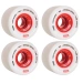 Kółka Globe - Softsider Cruiser Wheel (white/red)