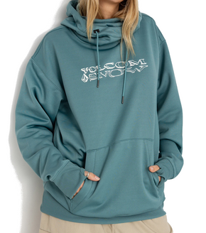 Damska bluza snowboardowa Volcom - Riding Hydro P/O (arctic blue)